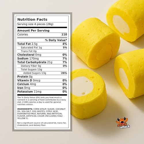 Miniatura 207 de Snack Attack Caramelos de agua salada envueltos individualmente a granel de 1 libra – Caramelos masticables de agua salada, sabores costeros