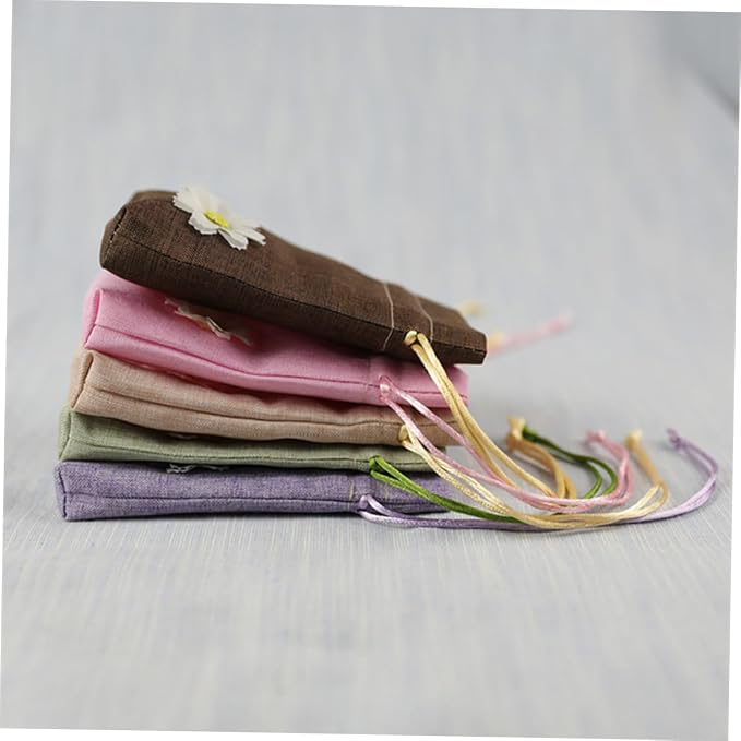 12 Bolsitas de Lino con Cordón para Lavanda 10x14cm miniatura 7