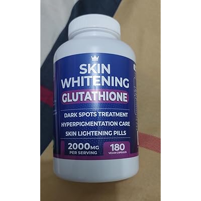Glutathione Whitening Pills - 120 Capsules 2000mg Kuwait | Ubuy