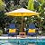 Mguio Folding Adirondack Chairs Set of 2, Wide Backrest Weather Resistant HDPE Fire Pit Chairs with Cup Holder for Outdoor