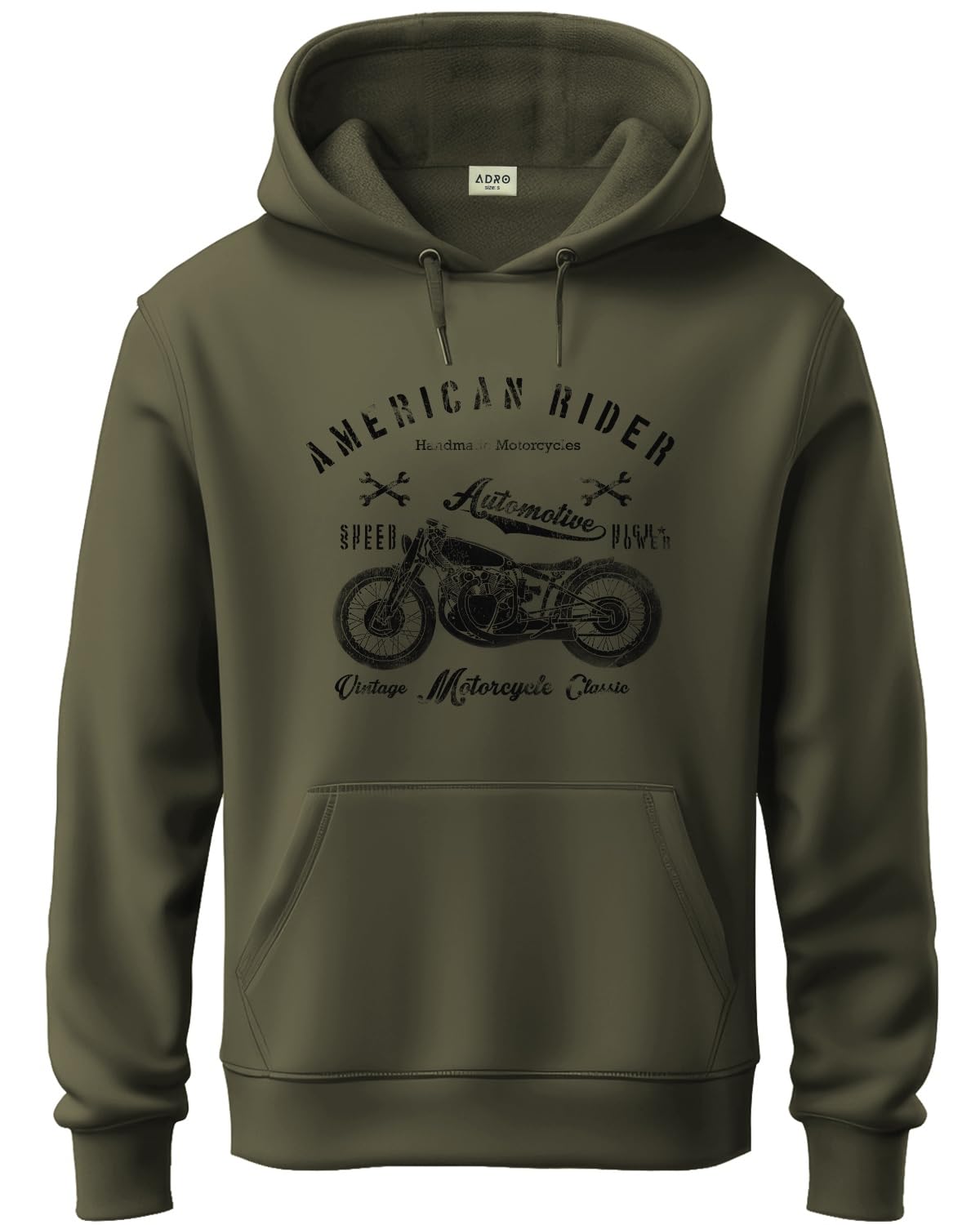 adro Men's Cotton Hooded Sweatshirt-picture-20