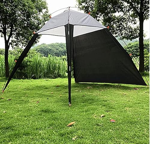 Beach Tent Travel Camping, All-Round Protection, Camping Fishing Shade And Sun Protection Tent, Large Space For Family Camping, Parties, Stability & Windproof (Black) #TOP5