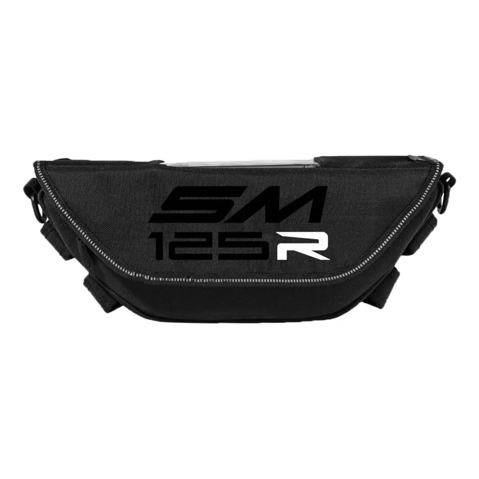 Borsa Manubrio Per SWM SM125R Sm125r Borsa Porta Attrezzi Da Manubrio Per Moto Impermeabile E Antipolvere Organizzatore di Stoccaggio Custodia(C)
