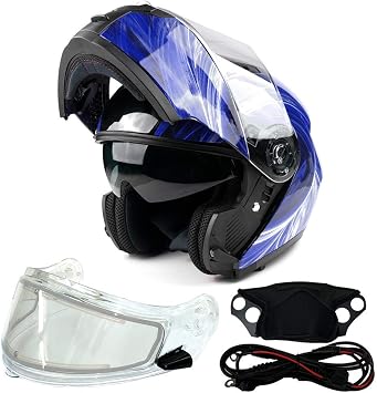 Typhoon TH158 Dual Visor Modular 