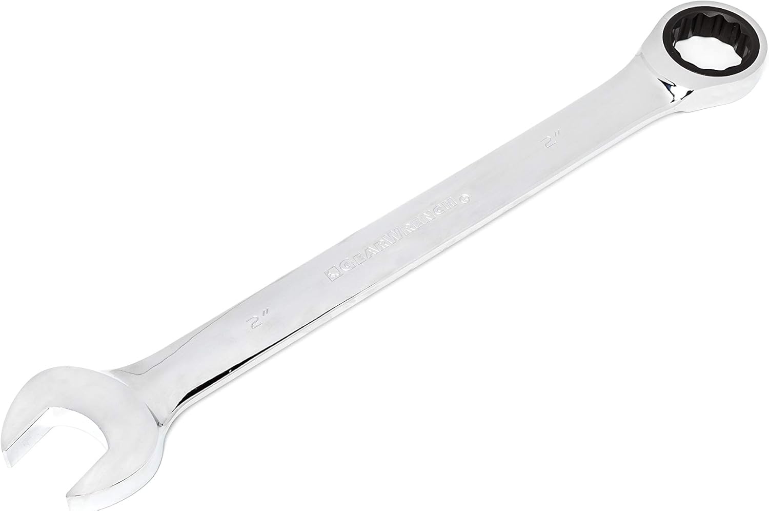 GEARWRENCH 12 Pt. Ratcheting Combination Wrench, 2" - 9056D
