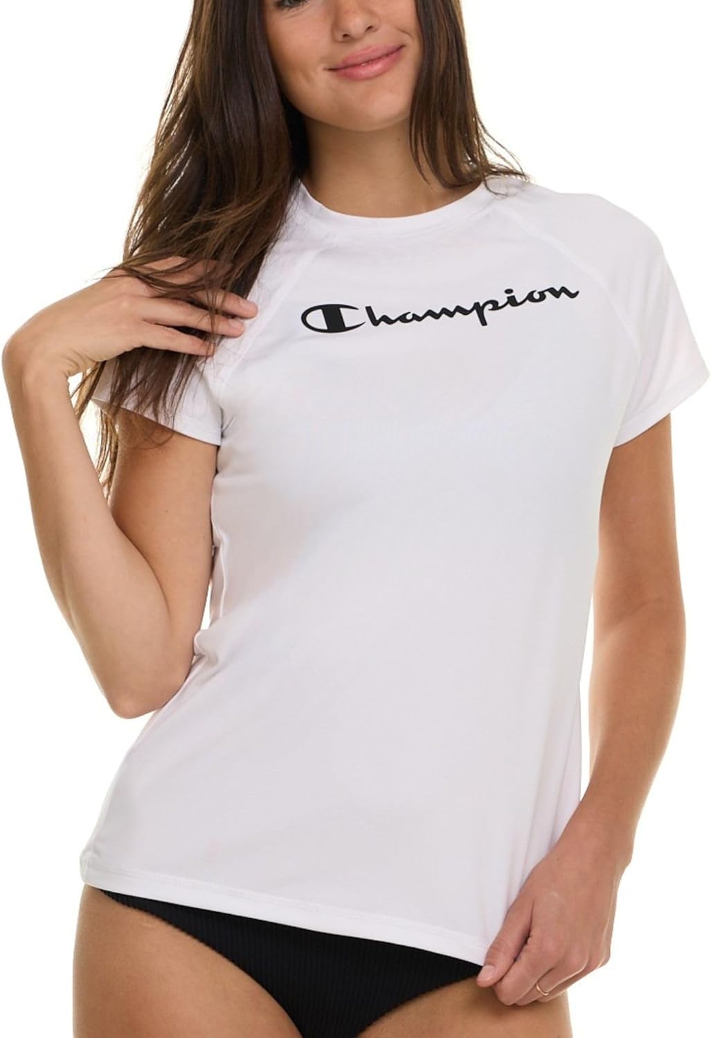 Champion Rash Guard for Women, Womens Rash Guard Short Sleeve Shirts, Rashguard Swim Shirt Women UPF 50+ SPF & UV Protection - Image 5