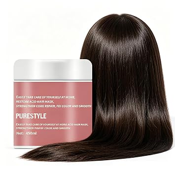 PureStyle Repair Hair Mask | Deep Conditioner & Hydrating Hair Treatment for Dry, Damaged, Color Treated Hair | Sulfate-Free | Professional Salon Keratin Nourishing Smooth Hair Masque with Argan Oil