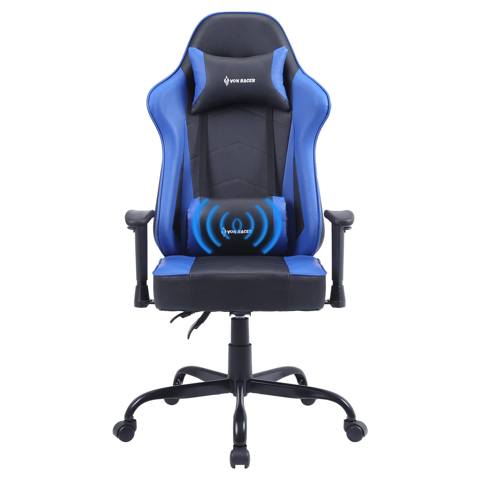 Buy BOSMILLER Massage Gaming Chair, Ergonomic 3D Spine Support and High Back Racing Video Gaming