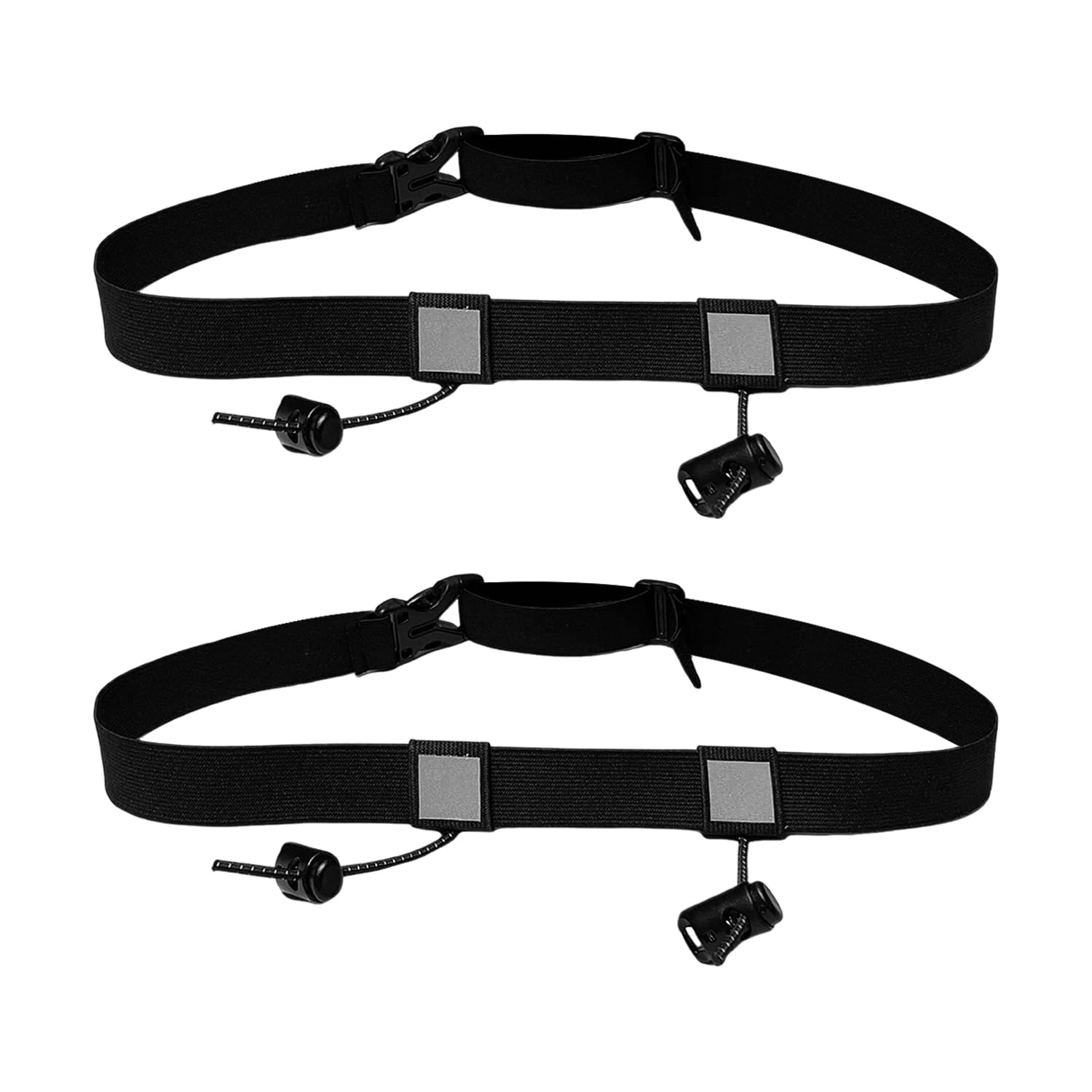 Cinture di Fissaggio A Piastre in 2 Parti, Forniture per La Competizione Sportiva, Cintura Sportiva Regolabile, Adatta per La Corsa, Il Ciclismo, Il Triathlon.