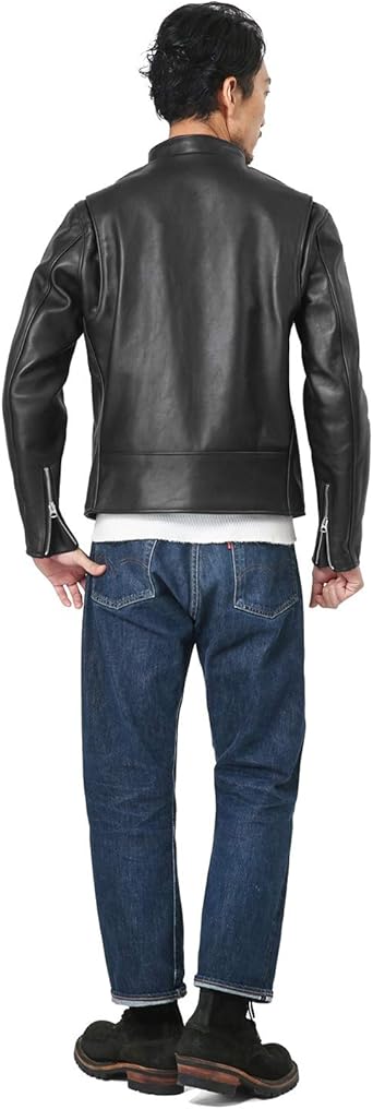 Amazon.co.jp: [ショット] 7009 641XX 60s シングルレザーライダース