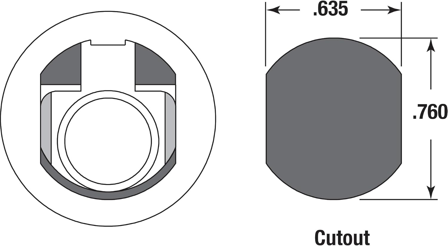 Prime-Line MP4526 Mailbox Lock – Replacement, Multipurpose Mailbox Lock for Several Brands – NA-14 Keyway, Opens Clockwise with 90º Rotation, Nickel Finish (1 Set)