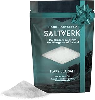 Saltverk Sea Salt - Gourmet, Icelandic, Hand Harvested and Sustainably M...
