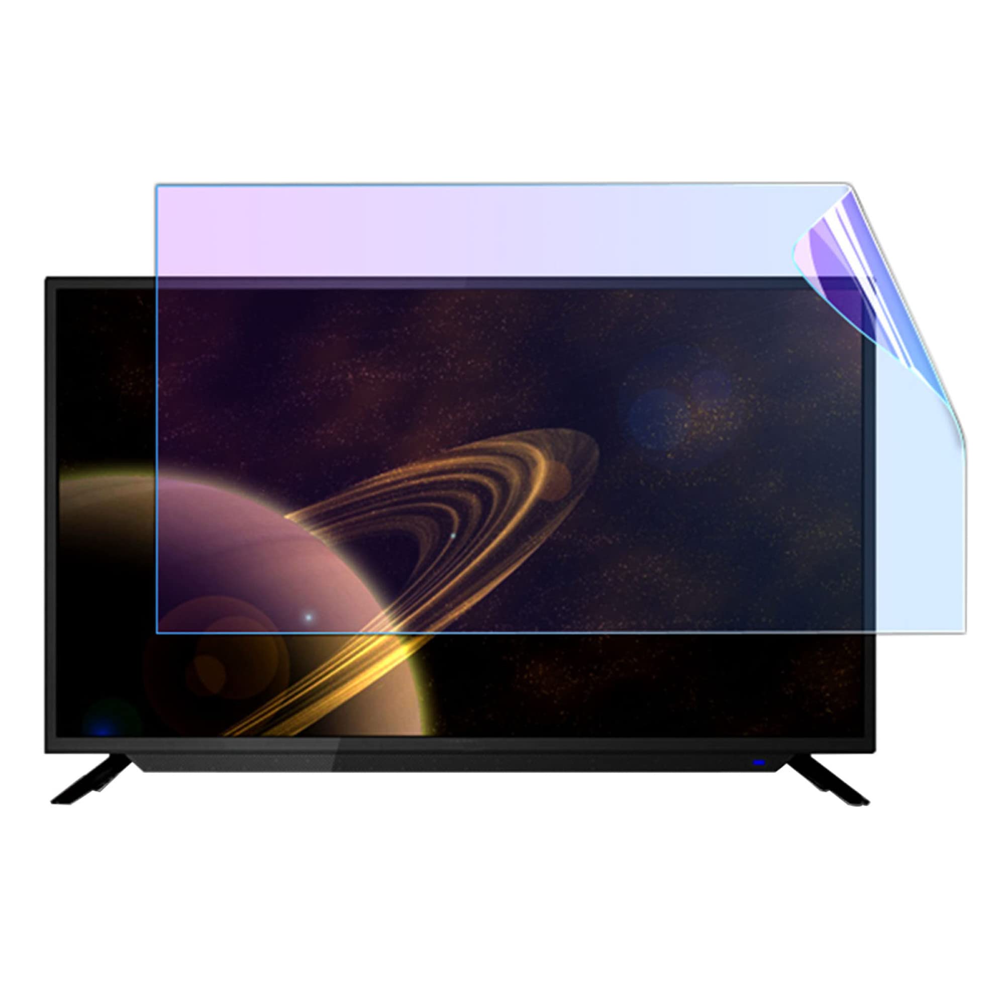 Folia ochronna na ekran telewizora, od 32 do 75 cali, folia antyodblaskowa, folia ochronna na ekran, filtr blokujący niebieskie światło do telewizorów LCD, LED, 4K OLED i QLED HDTV(48in 1056x596mm)