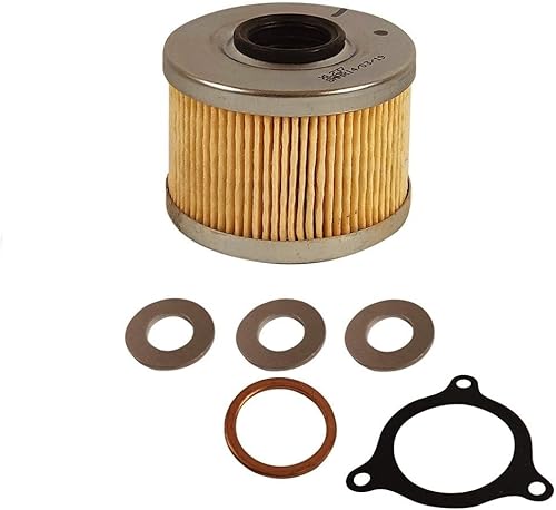 Royal Enfield Kit de filtro de aceite Himalayan EZ con juntas y arandelas de trituración