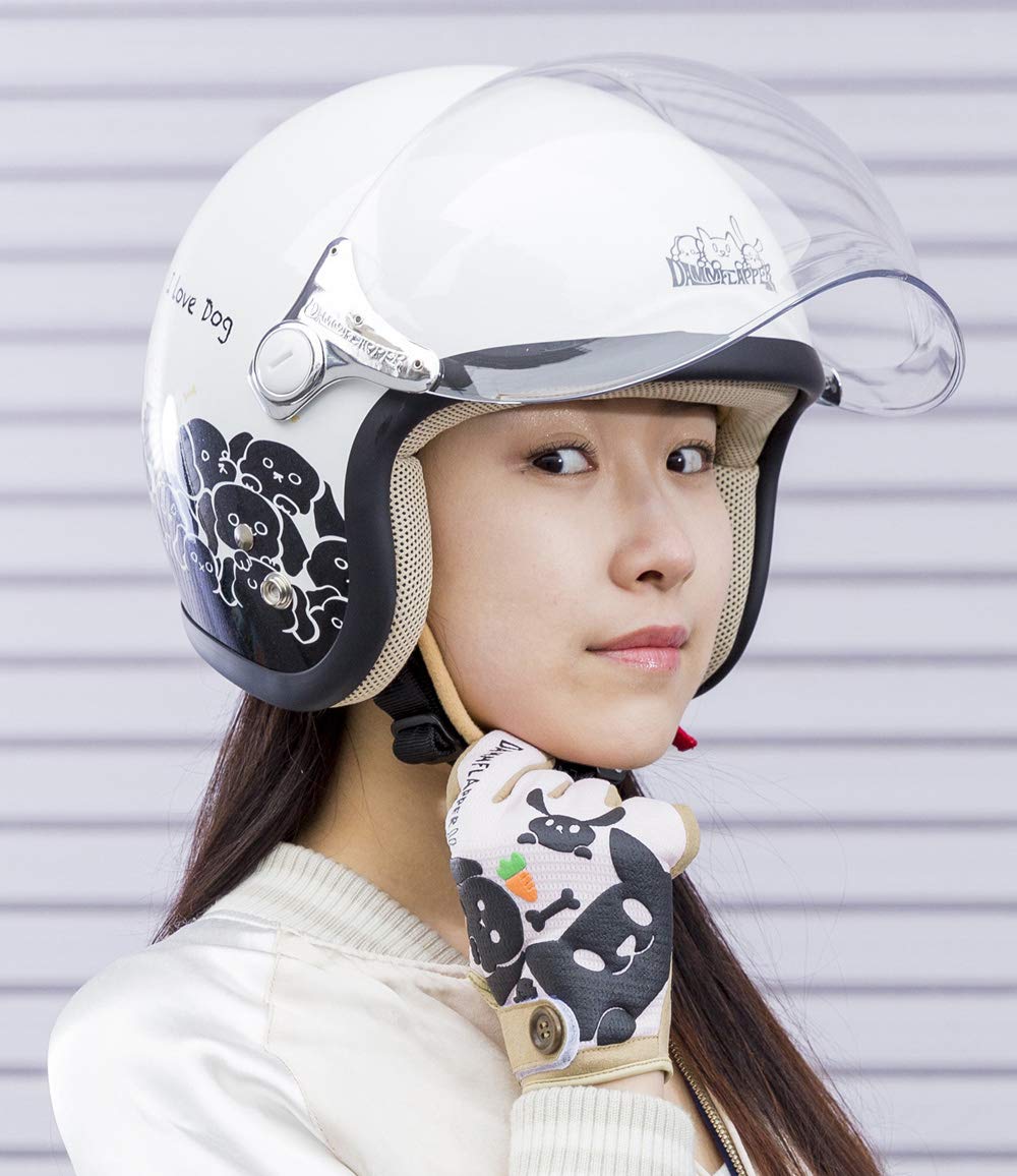 Amazon | ダムトラックス(DAMMTRAX) バイクヘルメット ジェット CARINA