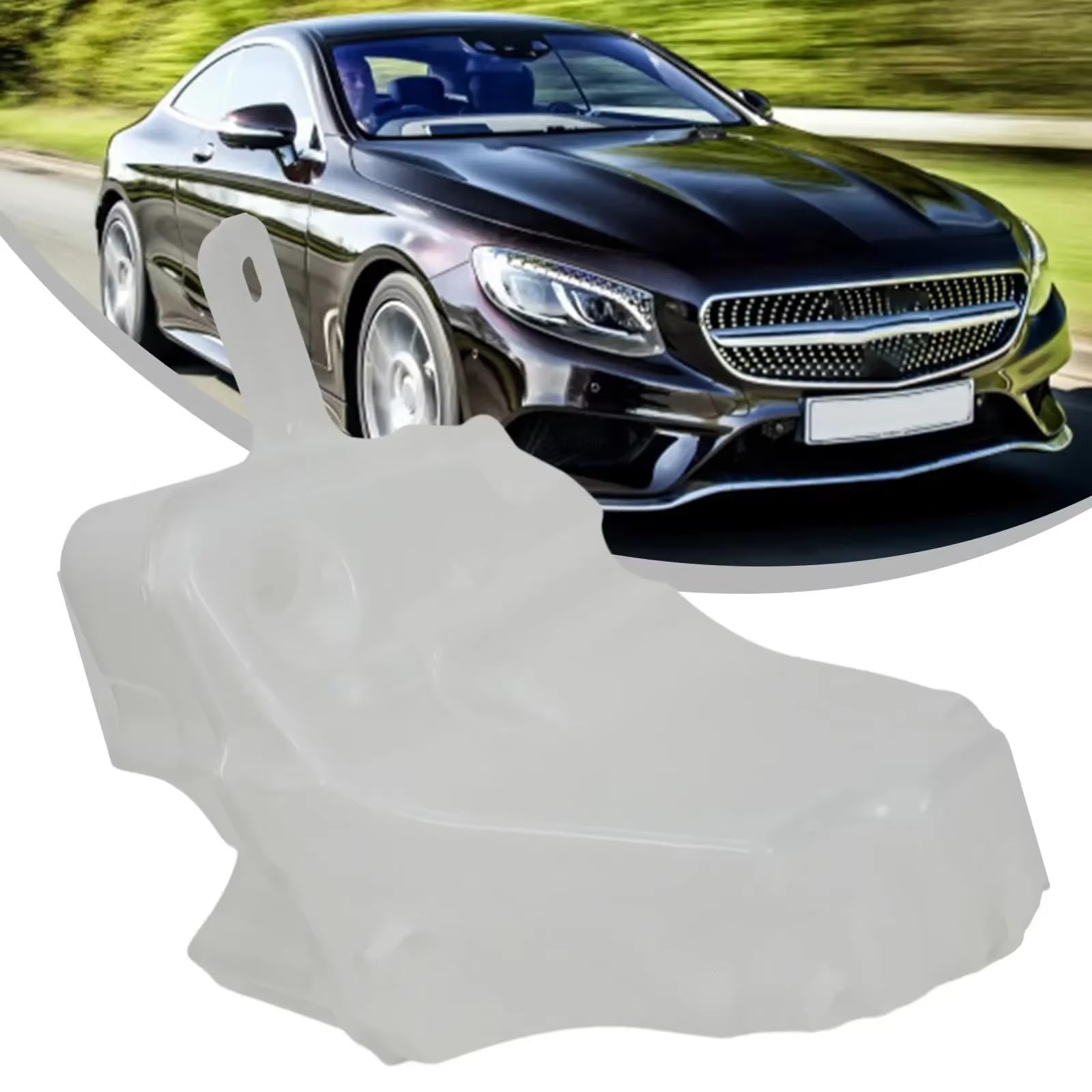 Líquido refrigerante Compatible Con Benz Para ML430 1999-2001 Para ML500 2002-2005 Depósito Líquido Lavaparabrisas Repuesto