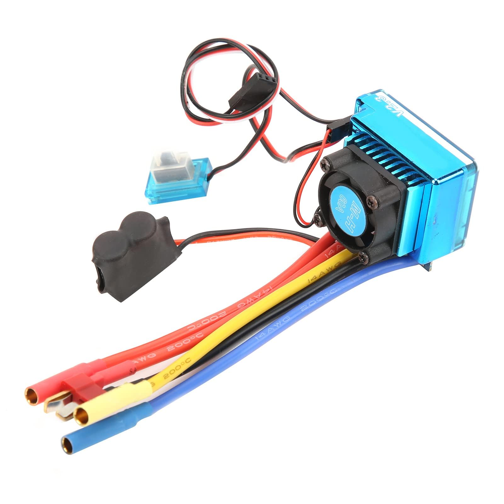 Bezszczotkowy Silnik RC Car 4370KV z Zestawem Kombi 60A ESC dla Wodoodpornego Silnika 1/10 RC Car Upgrade