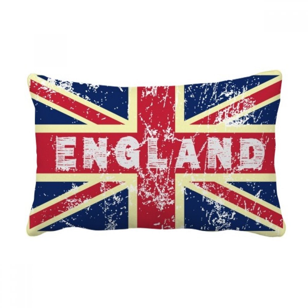 Coussin lombaire Union Jack 40x60 cm oreiller décoratif multicolore pour canapé