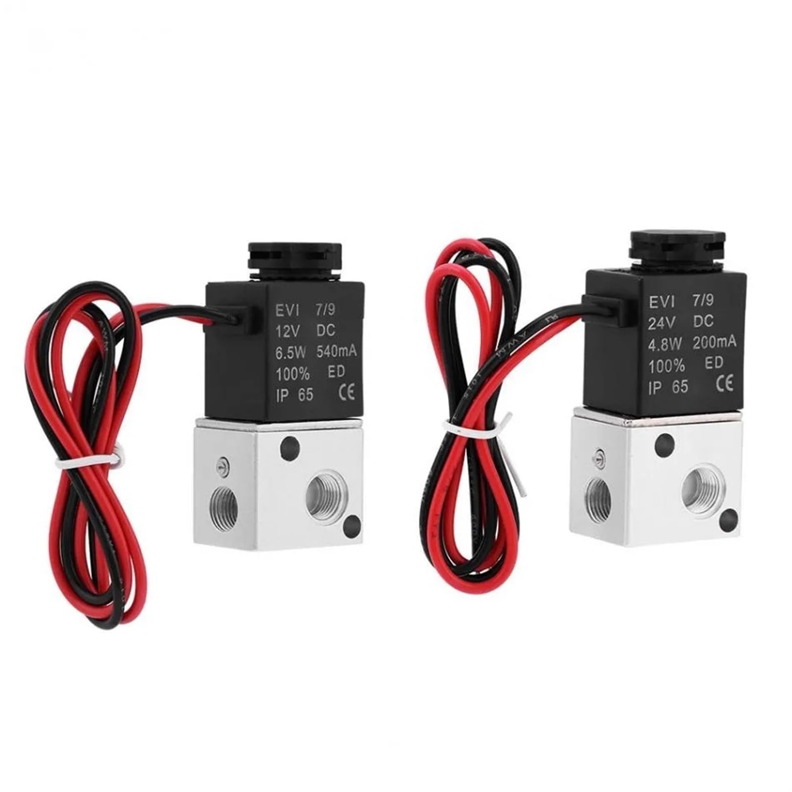 Électrovanne 3V1-06 NC 3 voies 2 positions 1/8 pouce DC 12V
