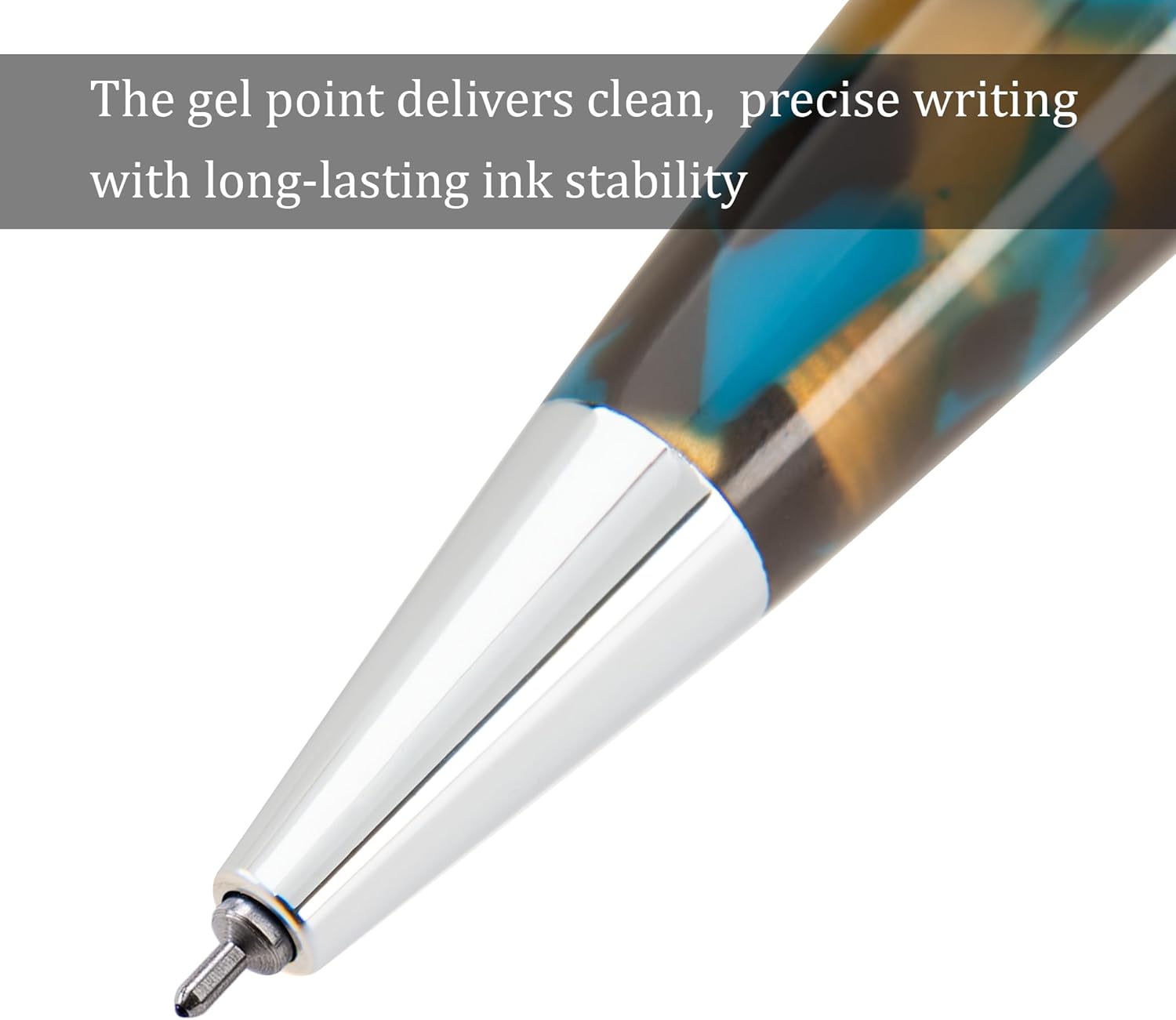 Conklin All American Gel Pen Southwest Turquoise | Luxury Gel Pen with Refillable Ink | Vibrant Design, Smooth Writing, Premium Quality
