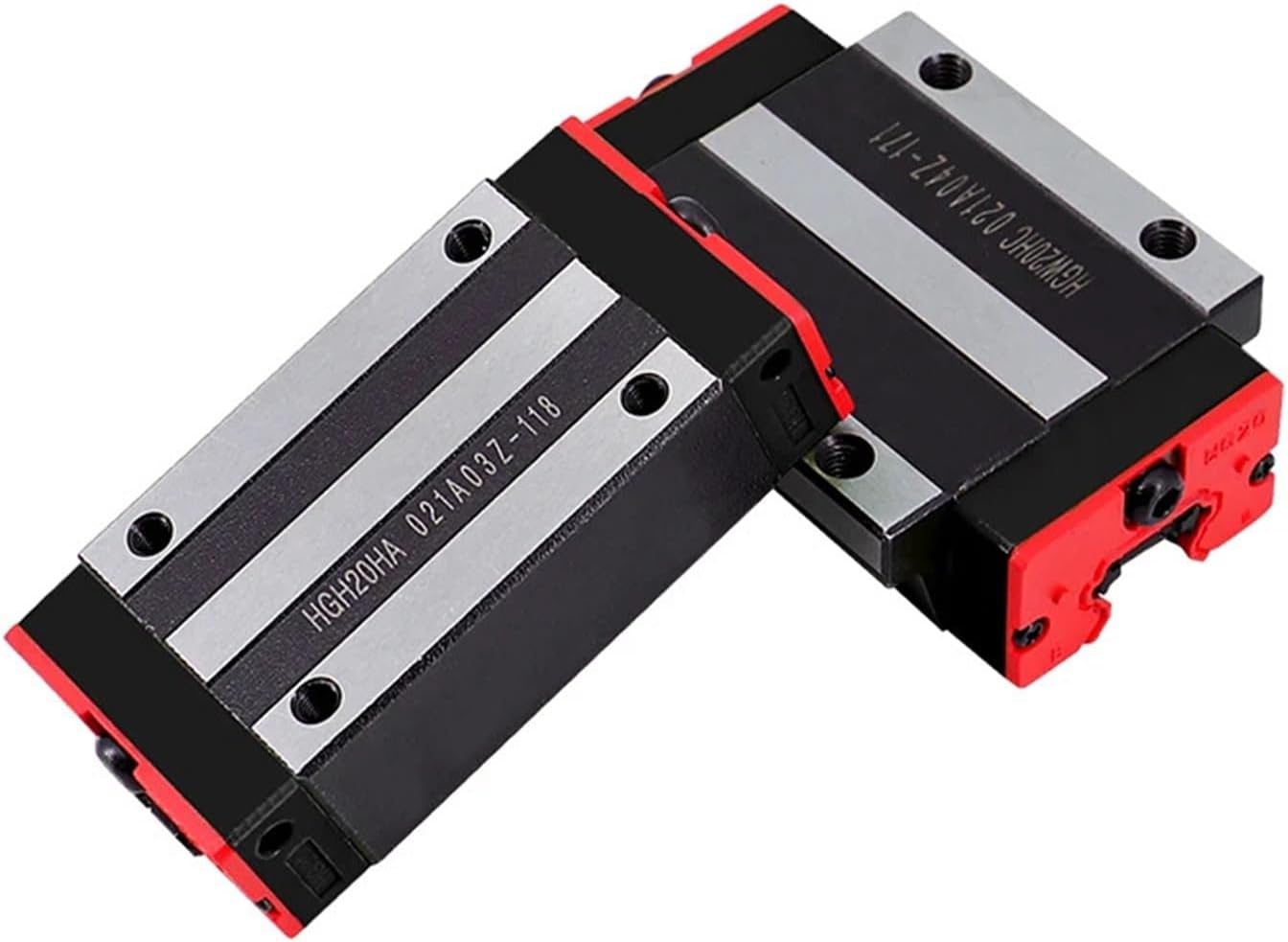 Linear Rail 20mm Bearings Blocks HGH20HA HGW20HC Longer Carriages 1Pcs(1PCS HGH20HA)