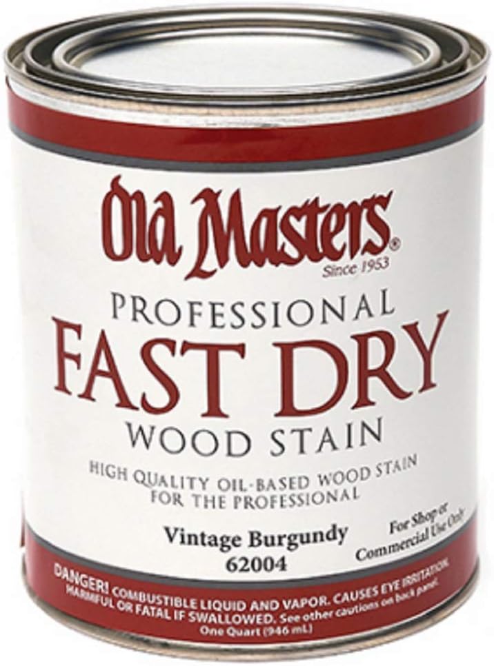 Old Masters Stain OB Vintage BUR Rich Tone 62004