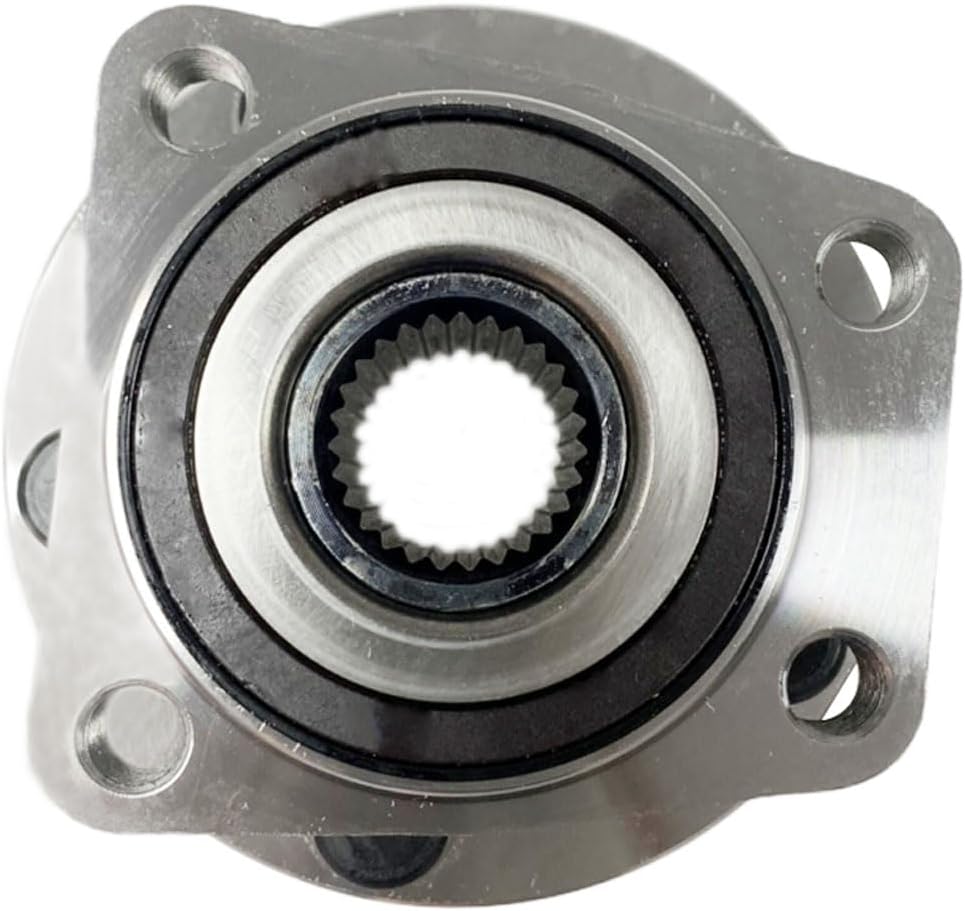 MotorbyMotor 513303 Front Wheel Hub and Bearing Assembly Fits for Subaru Forester, Outback, Impreza, Legacy, WRX, XV Crosstrek Heavy Duty Hub Bearing 5 Lugs w/ABS