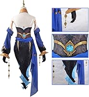 Vista 661 de Weixu Disfraz de cosplay de todos los personajes, traje de uniforme de Halloween, traje de carnaval para mujeres y hombres