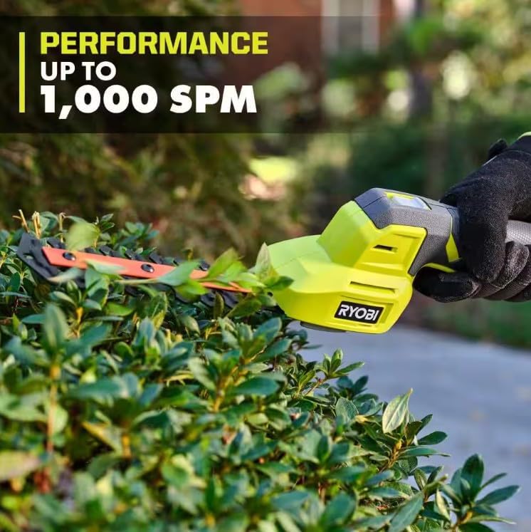 RYOBI USB Lithium Shear Shrubber Kit with 2.0 Ah USB Lithium Battery and Charging Cable