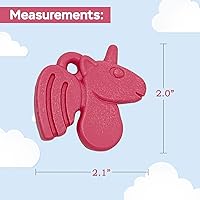 Vista 56 de TalkTools Sensory Chew Necklace - Teething and Biting Chewelry for Kids & Adults with ADHD, Autism - Anxiety Relief Chewing Pendant - Safe and Pink