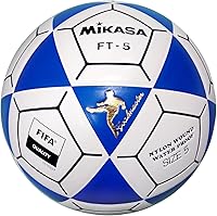 Vista 1 de Mikasa FT5A-B-BK Goal Master - Balón de fútbol, color azul/blanco, tamaño 5