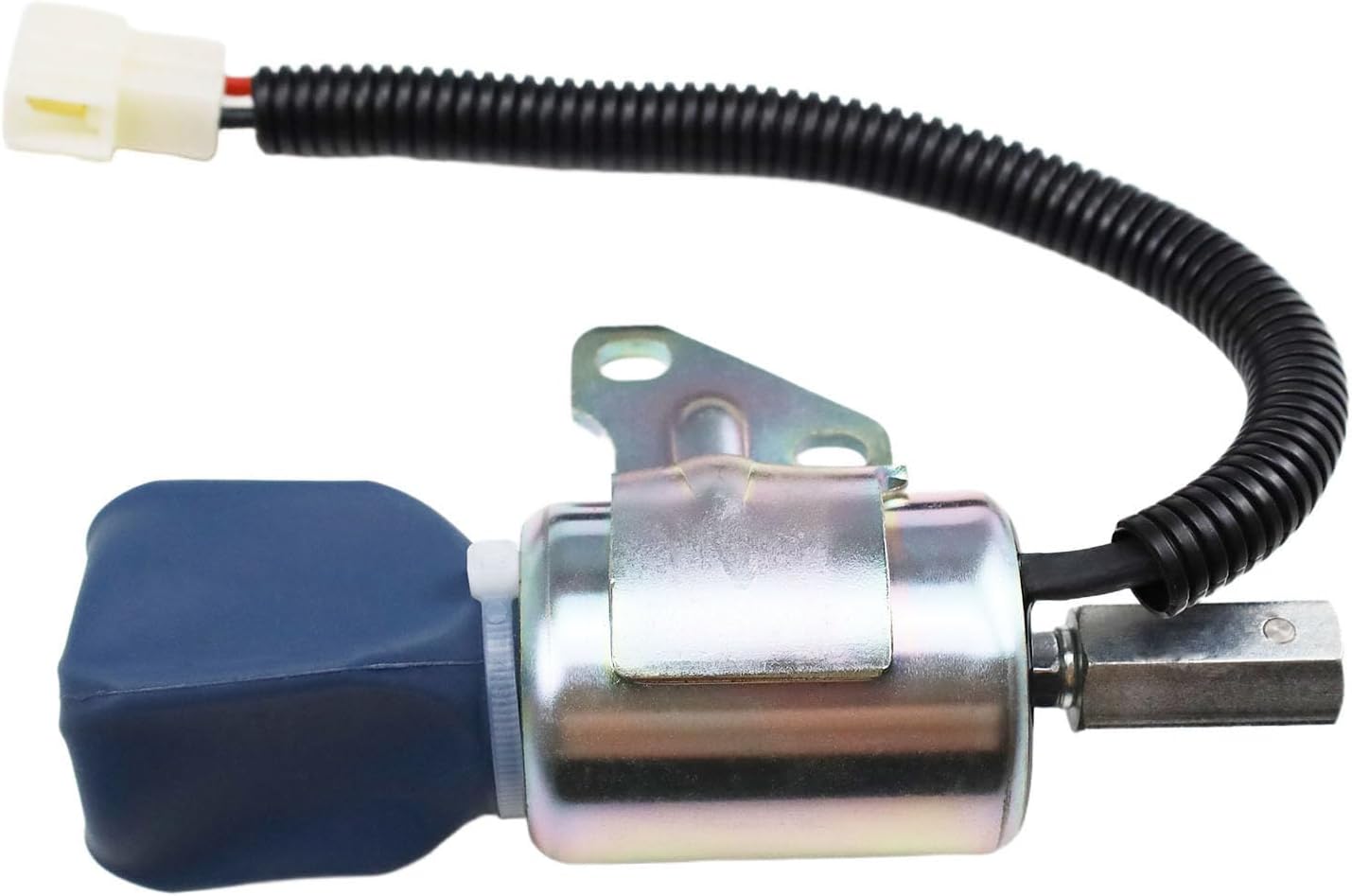 Fuel Shut Off Solenoid Valve Stop Solenoid 12V for Kubota Parts D722 Z482 D902 B1700D, B2100D, B2400D B7510D Engine Sapare for Pickup 4.3L Engine 1756ES-12SUC5B1S5 SA-5176-12 17520-60013