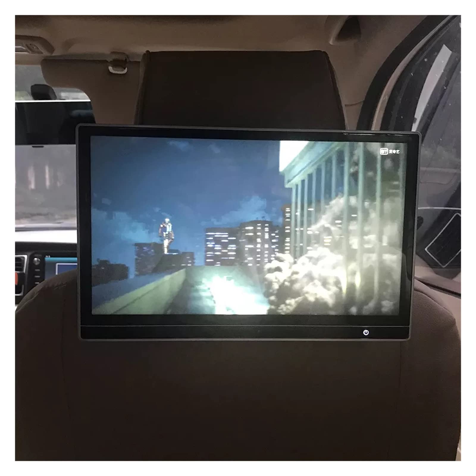 Poggiatesta for auto da 12,5 pollici con monitor 4K 1080P Lettori video for FORD Explorer Rear Entertainment Syst Viaggi in famiglia
