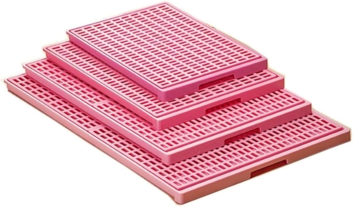 Figoday犬用トイレトレー大型犬用ペットトイレワイドサイズ耐荷重設計簡単清掃全体水洗可能トイレトレーニング用屋内/屋外対応小型犬