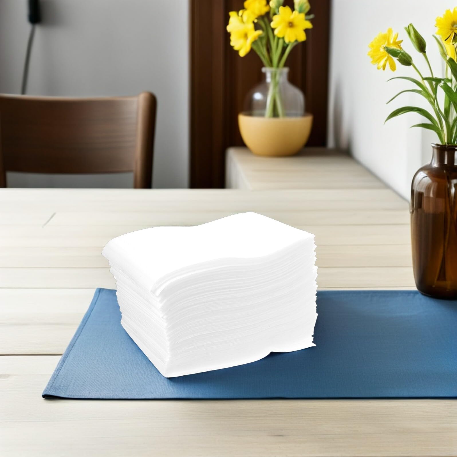 Alipis Pochettes D’emballage en Mousse Epe Blanche 10 X 15 Cm, Lot de 300 Paquet pour Expédition, Protection Anti-chocs pour Vêtements et Objets Fragiles, Feuilles de Mousse