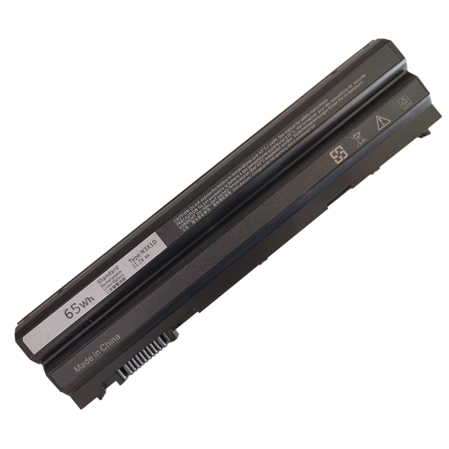 N3X1D T54FJ M5Y0X 11.1V 65Wh Laptop Battery Replacement for DELL Latitude E5420 E5430 E5520 E5530 E6420 E6520 E6430 E6440 E6530 E6540 Notebook