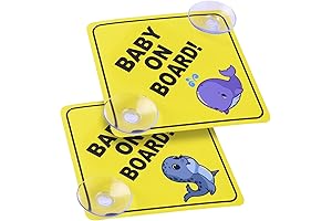 Baby on Board Car Warning Signs