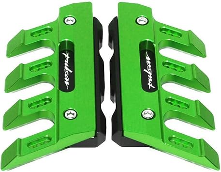 KAnduo for Bajaj for Pulsar 200 NS/Pulsar 200 RS/200 AS 200 Motorcycle Front Fork Protector Fender Slider Guard Accessories Mudguard Color Green