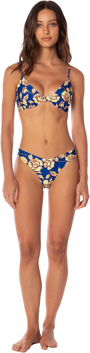 Maaji Women's Cobalt Flora Reversible Underwire