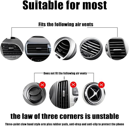 Miniatura 6 de BESULEN Bling Butterfly - Clips de ventilación de aire para automóvil, paquete de 4 ambientadores con colgante de perlas, medallón difusor de aceite