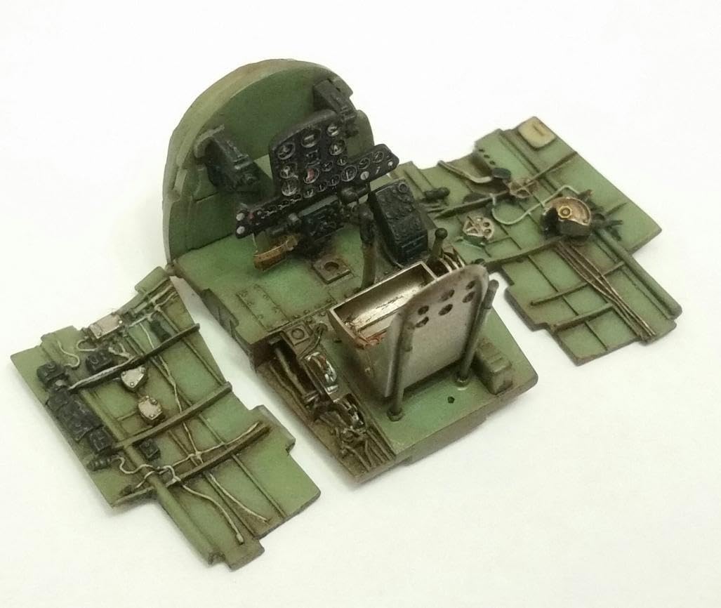 Amazon.com: SBS 48023 1/48 Ki-84 Hayate (Frank) Cockpit Set for