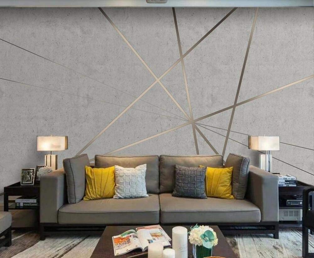 Fond industriel Milofi 3D 400x280 cm | Solution pour agrandir visuellement l'espace