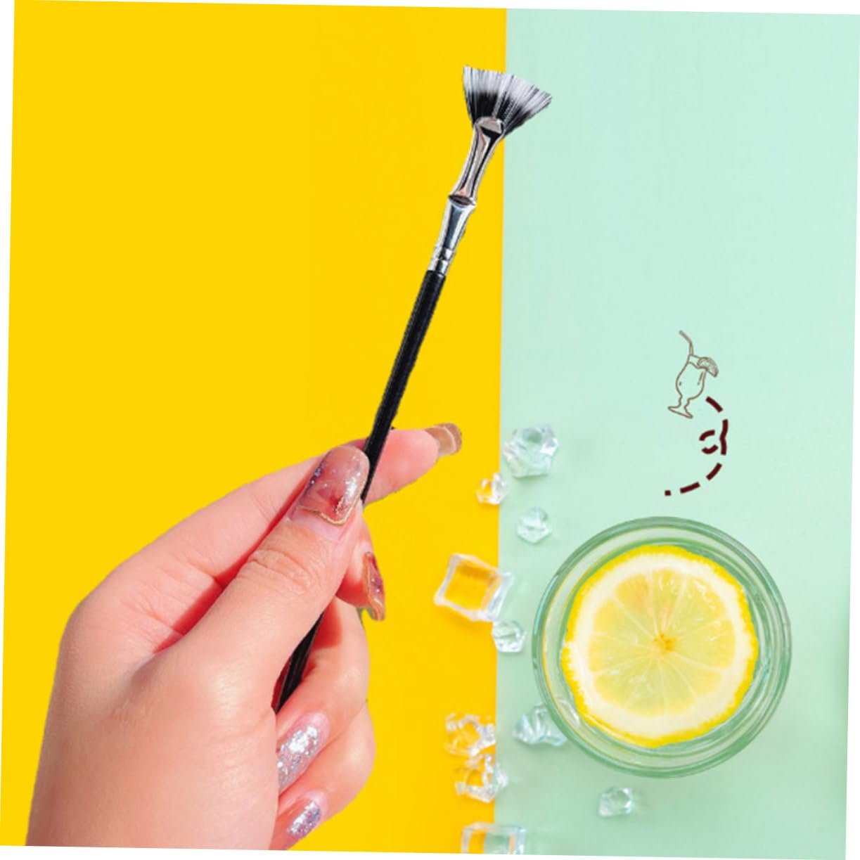 FOMIYES 3pcs Angled Mascara Brush for Lashes Lash Applicator Tool Soft Makeup Brushes for Women