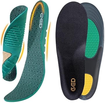 GED Work Comfort 2nd Gen+ Plantar Fasciitis - 2 Pairs Insoles Bundle | Women US 610 + US 710.5 | Arch Support & Anti-Fatigue Insoles, Trim to Fit, Lightweight, Shock Absorption & Pressure Relief
