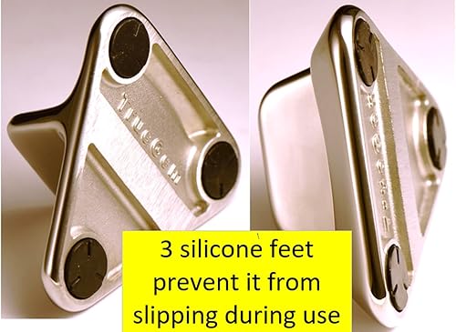 Miniatura 3 de TrueGem Soporte para teléfono celular o tableta. 12 libra de acero inoxidable. iPhone, iPad, teléfono celular, soporte para teléfono móvil para