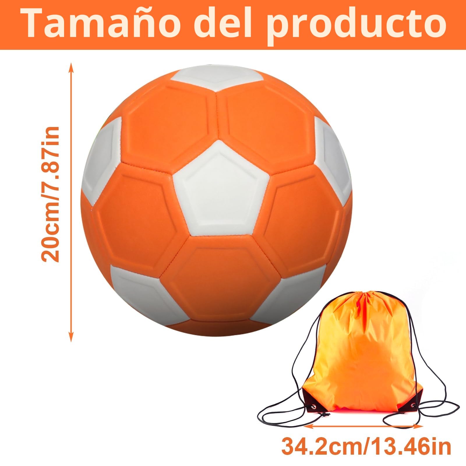 Balon Futbol con Efecto, Balon Futbol con Curvas y Efectos, Curve and Swerve Football, balón de fútbol con Curva y Giro, Regalo para Niños y Niñas, Juegos Exterior Niños