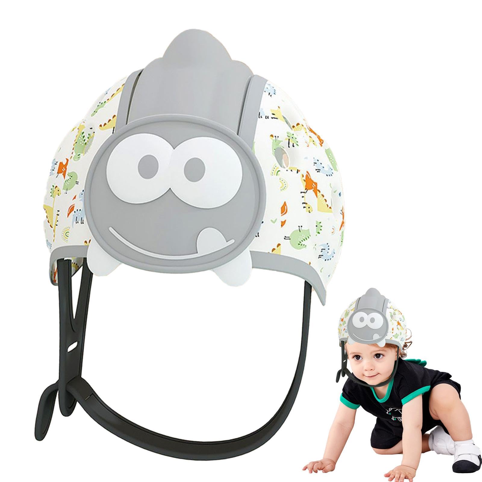 Cascos para niños pequeños y gorro anticolisión transpirable infantil 8