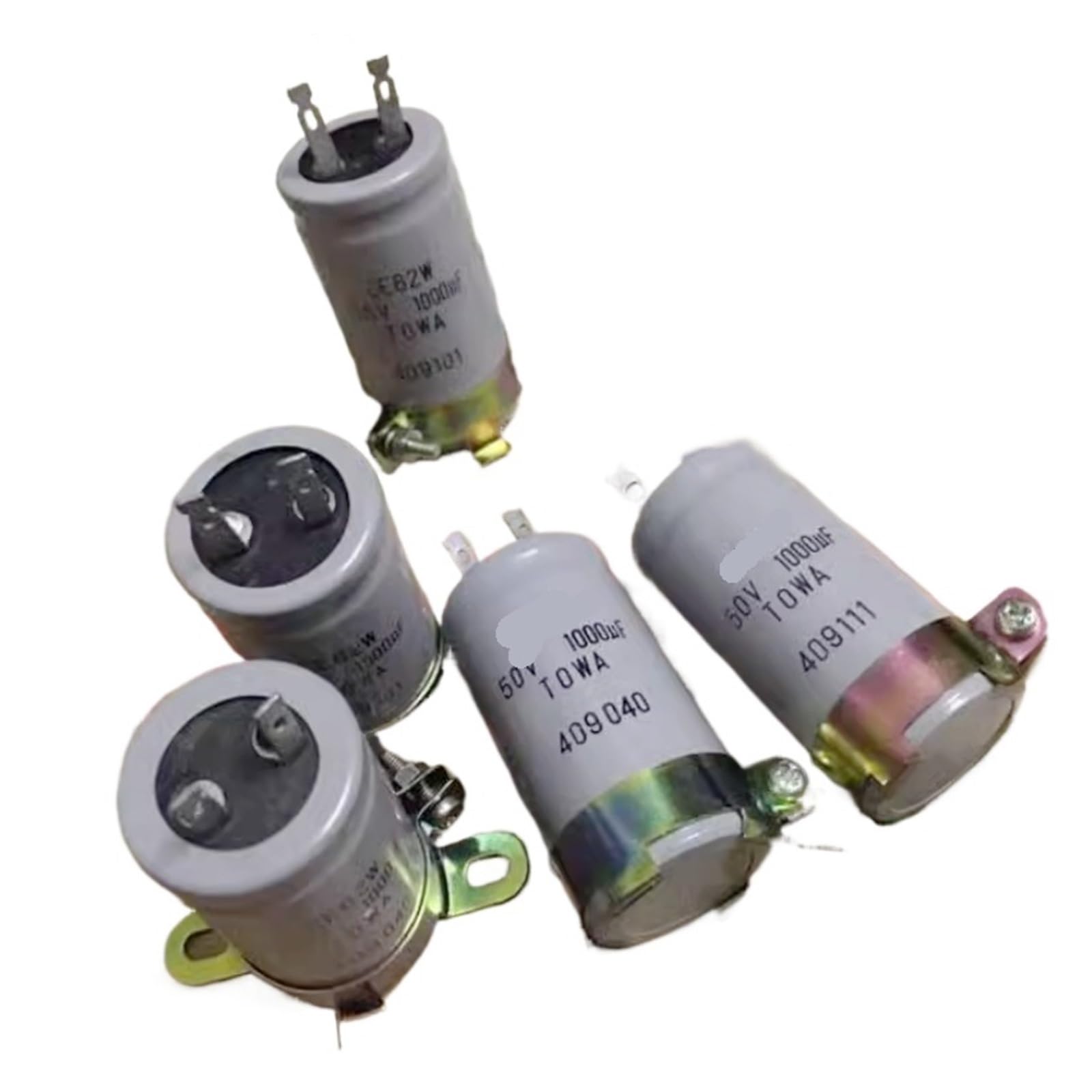 BALYDLUL 2pcs 50V 1000UF electrolytic capacitor 25x50mm