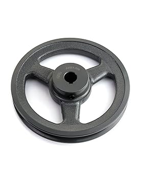 QWORK AK6158 Single Groove Web Sheaves, 5.95