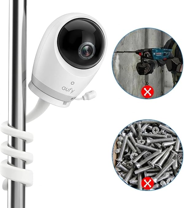 Baby Monitor Mount Compatible with eufy E21/E20/C10 by Lyeiaa - Used condition - Image 4